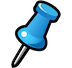 pushpin Emoji softbank