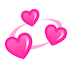 revolving-hearts Emoji softbank