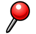 round-pushpin Emoji softbank