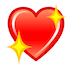 sparkling-heart Emoji softbank
