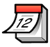 tear-off-calendar Emoji softbank