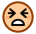 tired-face Emoji softbank
