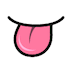 tongue Emoji softbank