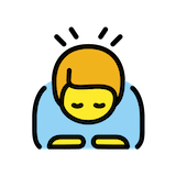 man-bowing Emoji openmoji